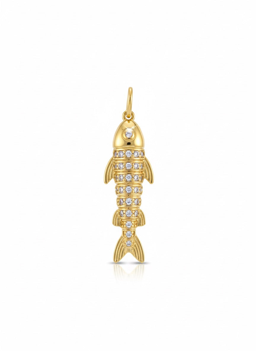 Pez Dorado con Zirconias