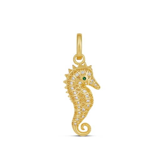 Charm Caballito de Mar con Zirconias